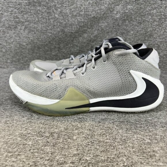 ✅Nike Zoom Freak 1 Sneakers Men’s 10.5 Giannis Basketball Shoes Atmosphere Grey - Picture 8 of 10